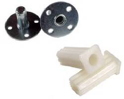 for wood leg pack of 4 Oajen 2" caster with stem and insert 