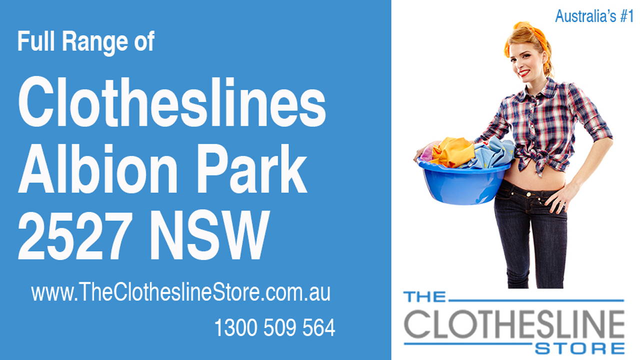 New Clotheslines in Albion Park 2527 NSW