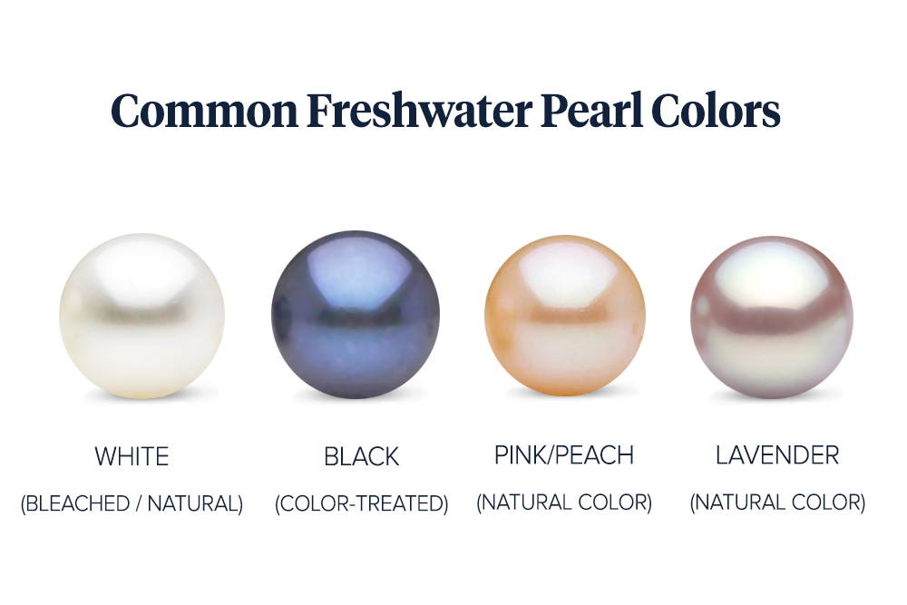 The Most Common Freshwater Pearl Colors 