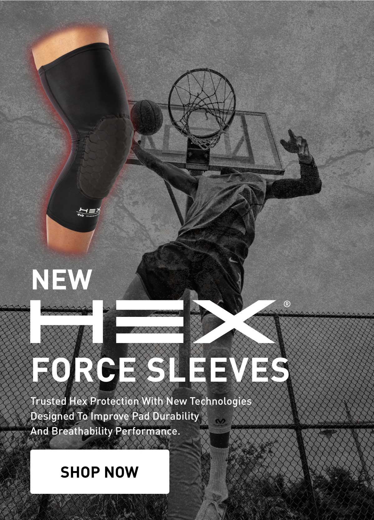 NEW HEX Force Sleeves - Trusted Hex Protection With New Technologies Designed To Improve Pad Durability And Breathability Performance.