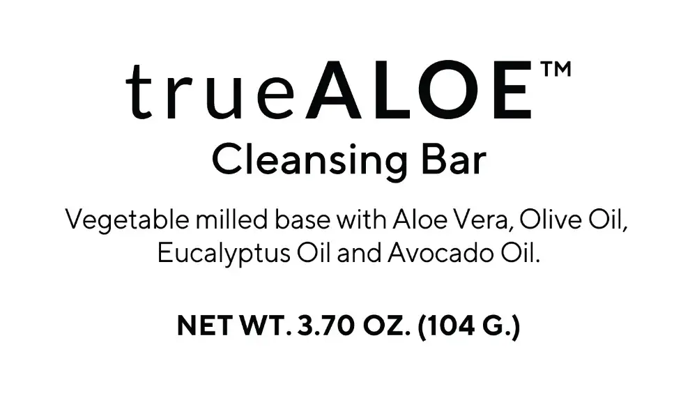 TrueAloe Cleansing bar