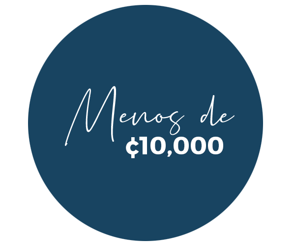 Regalos menores a ¢10,000