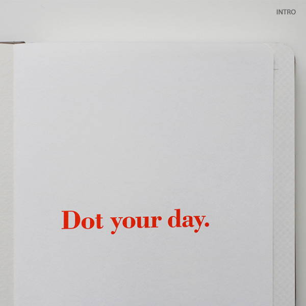 Intro - After The Rain 2020 Dot your day weekly dated diary planner