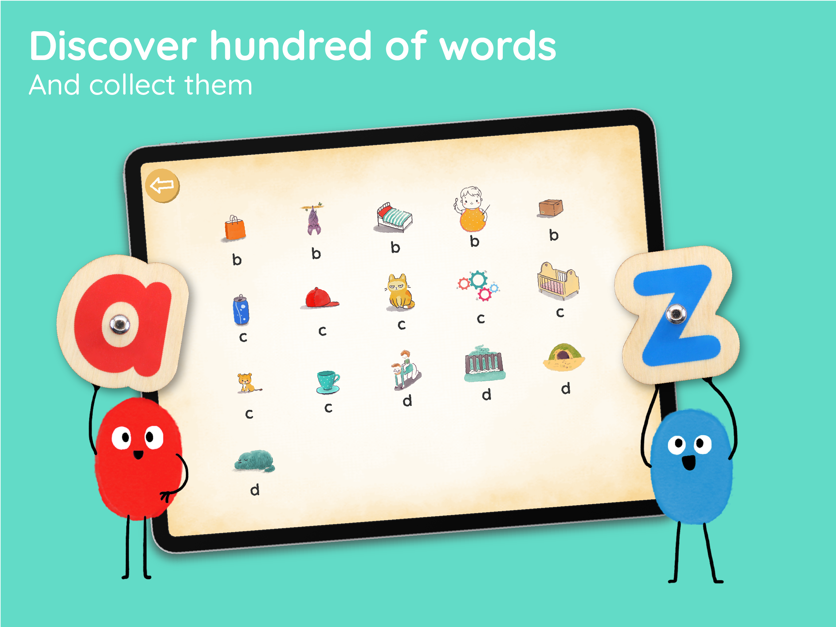 Discover hundred of words