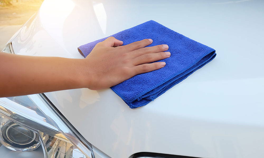 Car Wash Drying Towel Microfiber Durable Chamois Cloth Scratch Reusable and  Washable Drying for Car Washing Drying Accessory , red 30cmx60cm 