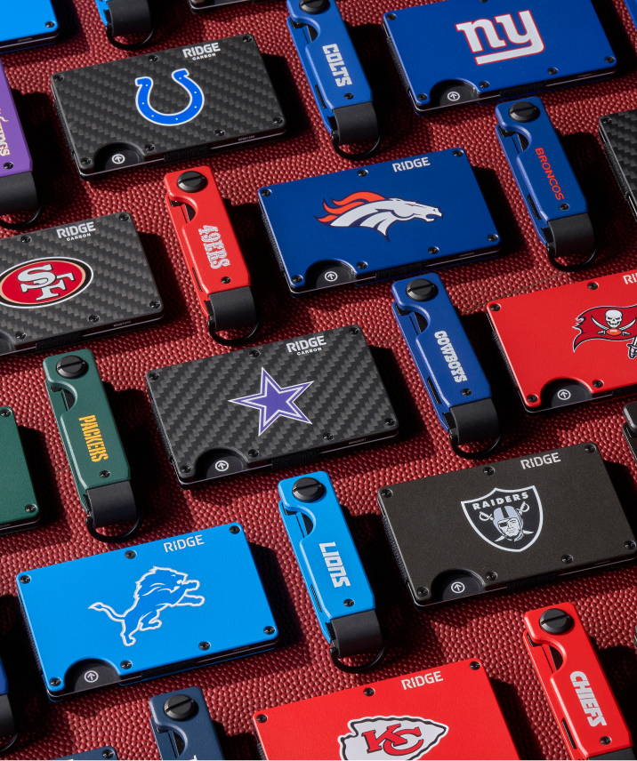 Ridge Wallet - Buffalo Bills - Carbon Fiber 3k