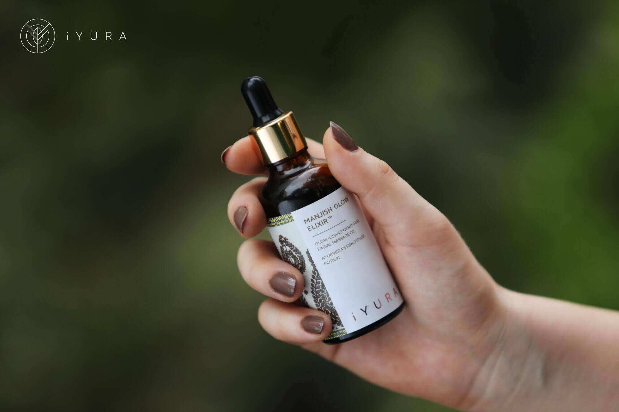 iYURA Manjish Glow Elixir: ¡4 gotas, 5 minutos todas las noches para un brillo natural, sin maquillaje!