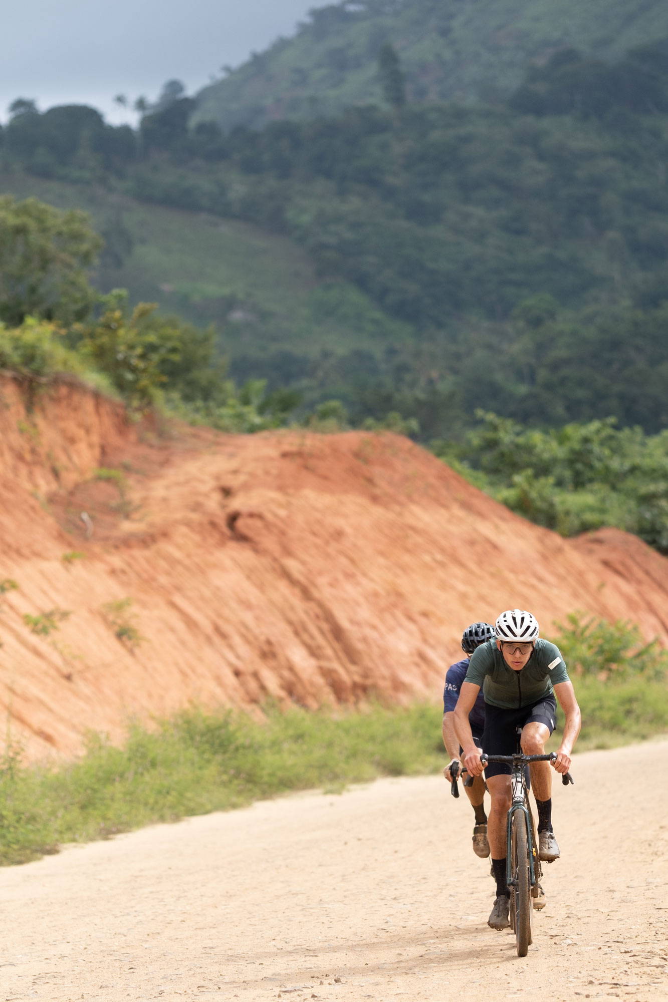 Marin racing in East Africa