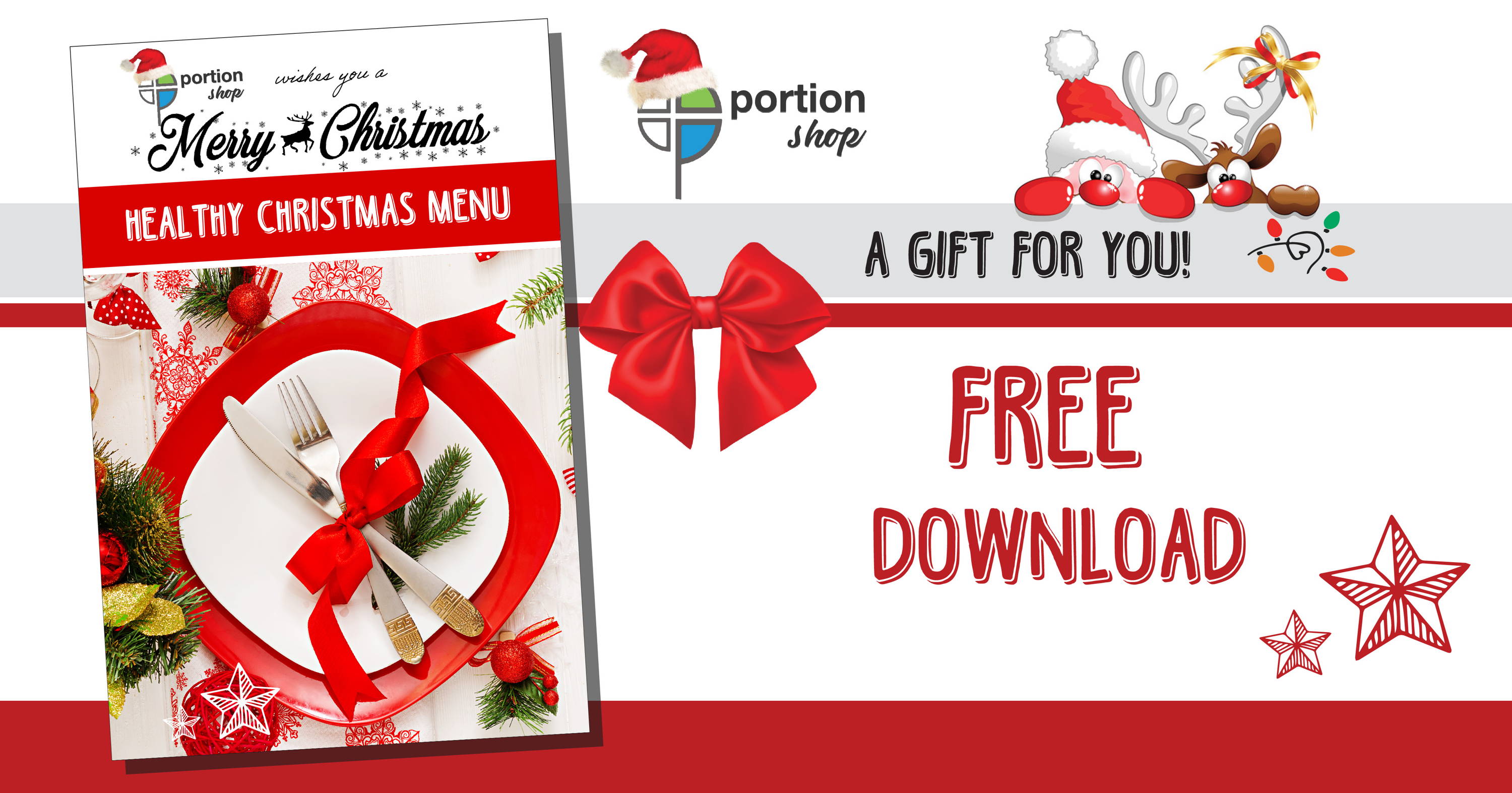 Healthy Christmas E-Book Poster