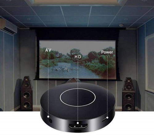 Wireless HDMI Receiver For Mobile Device Media Sharing, Wireless media streaming and casting