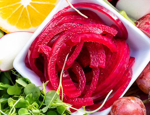 Image of Hibiscus Pickled Red Onions