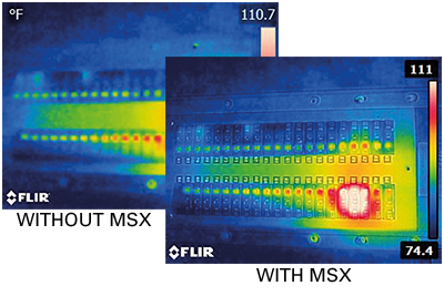 Thermal Image with MSX