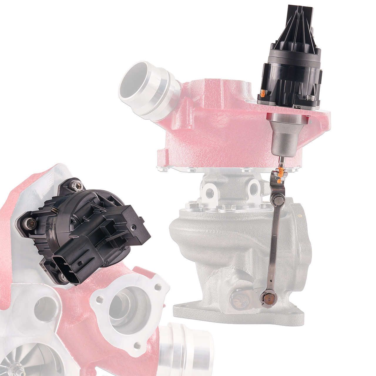 IAG 600 Ball Bearing Turbo Includes Electronic Wastegate Actuator