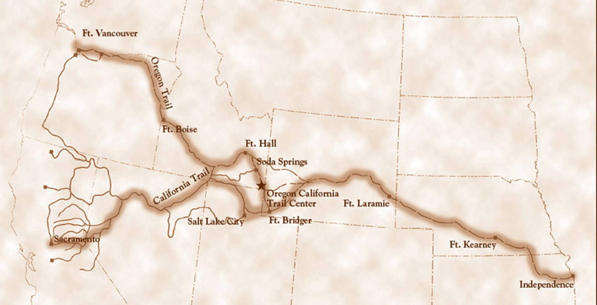 Historical Trails - The Oregon/California Trail History and Map