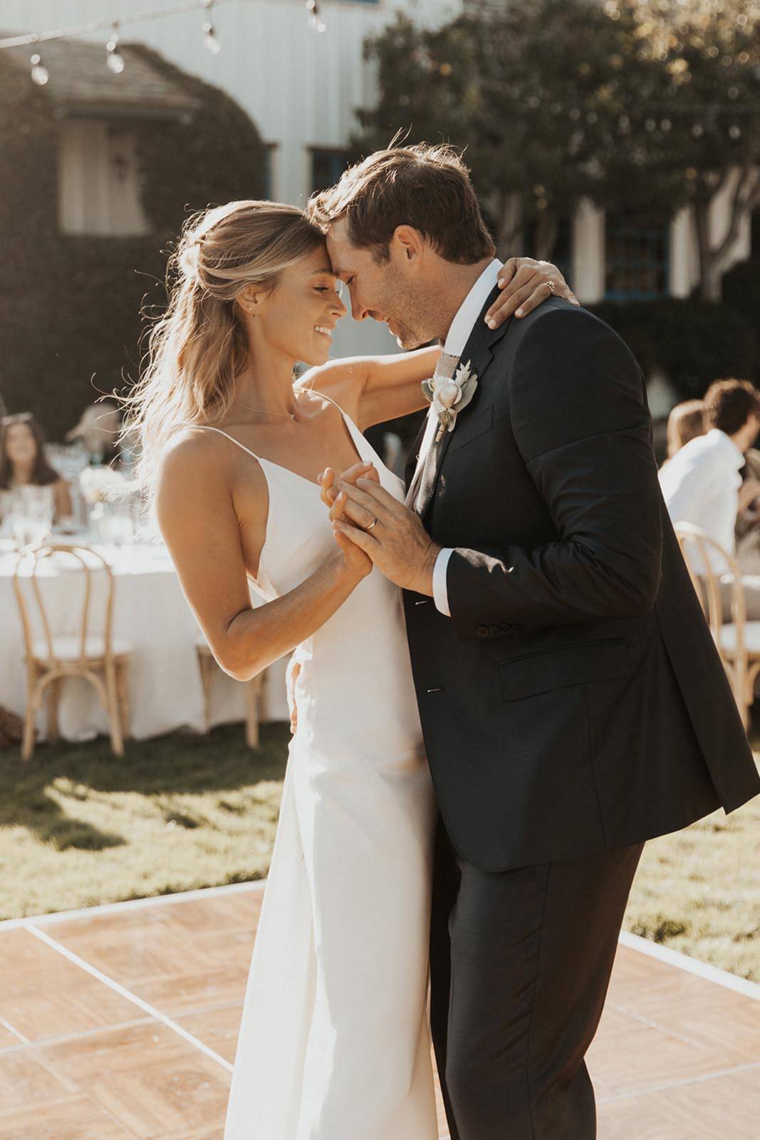 Bride and grooms first dance