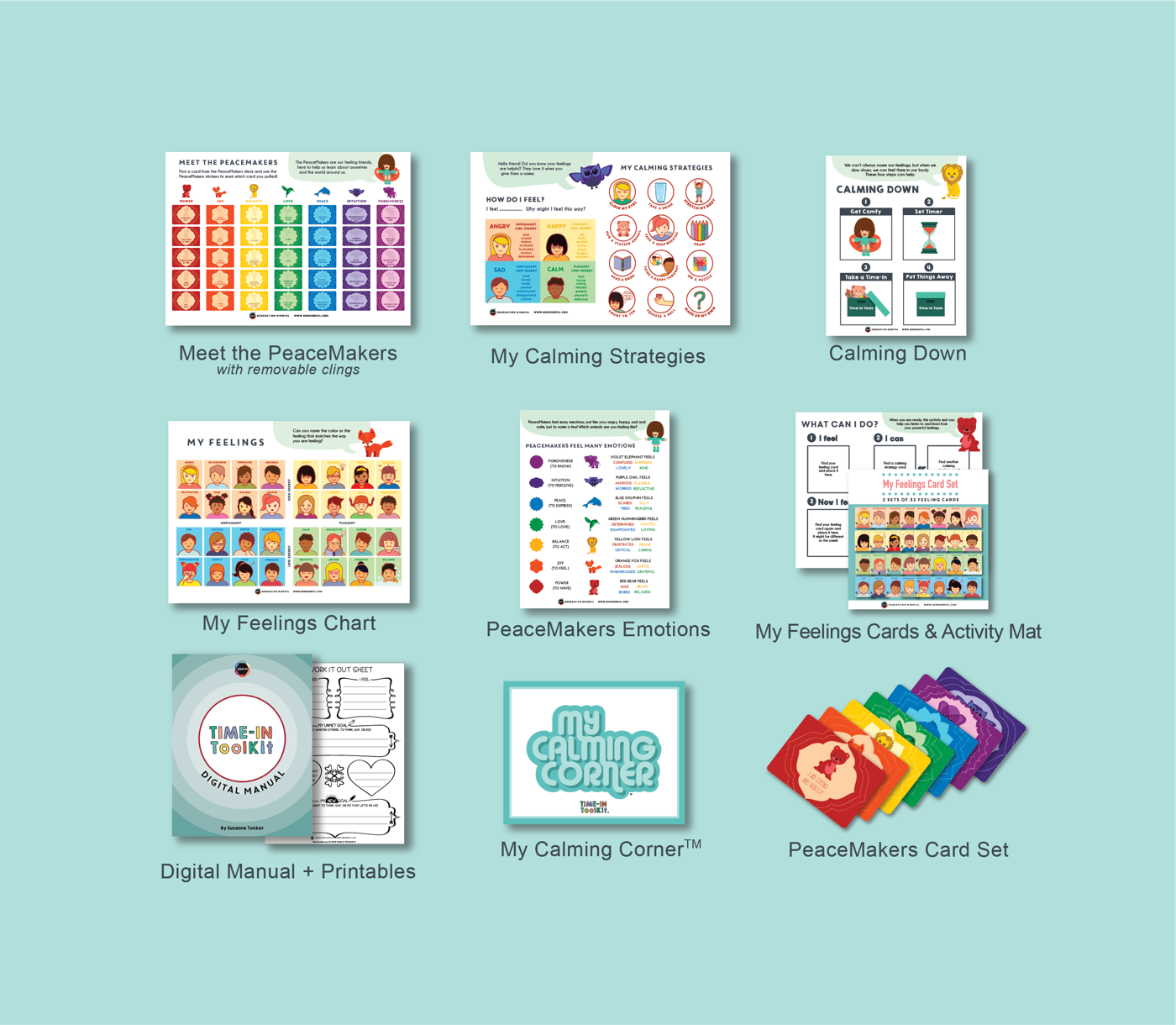 Complete Time-In ToolKit contents