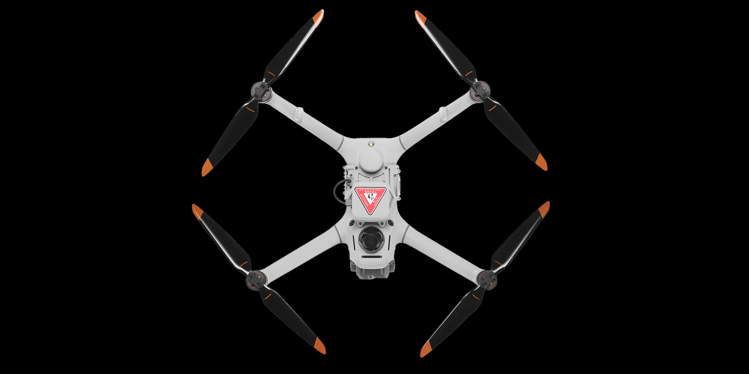A top view of a DJI Matrice 5TD
