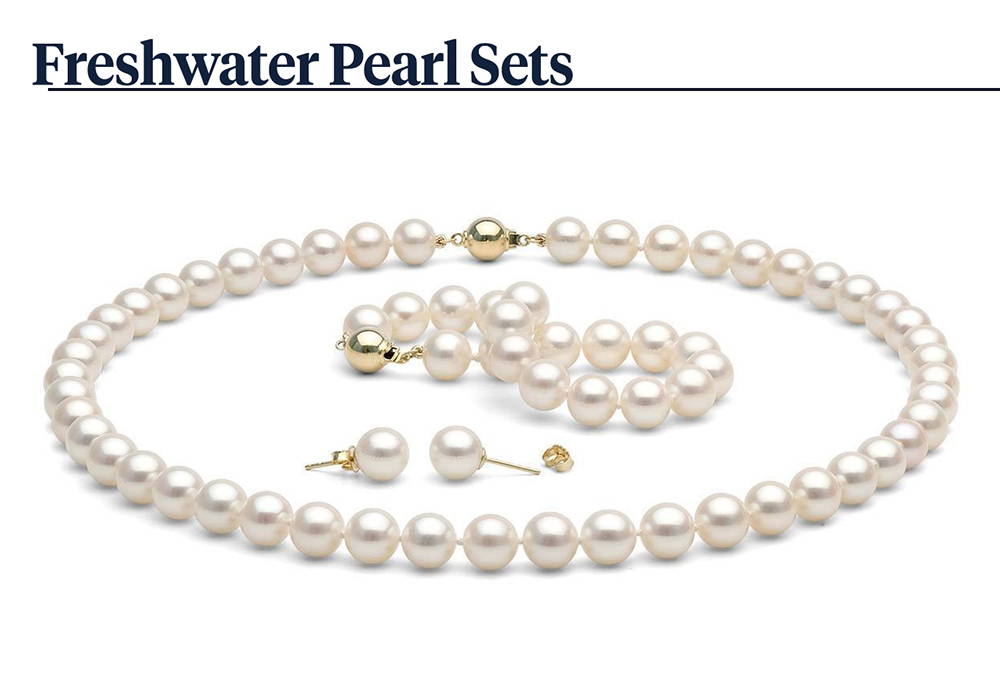 Freshwater Pearl Jewelry Styles: Pearl Sets