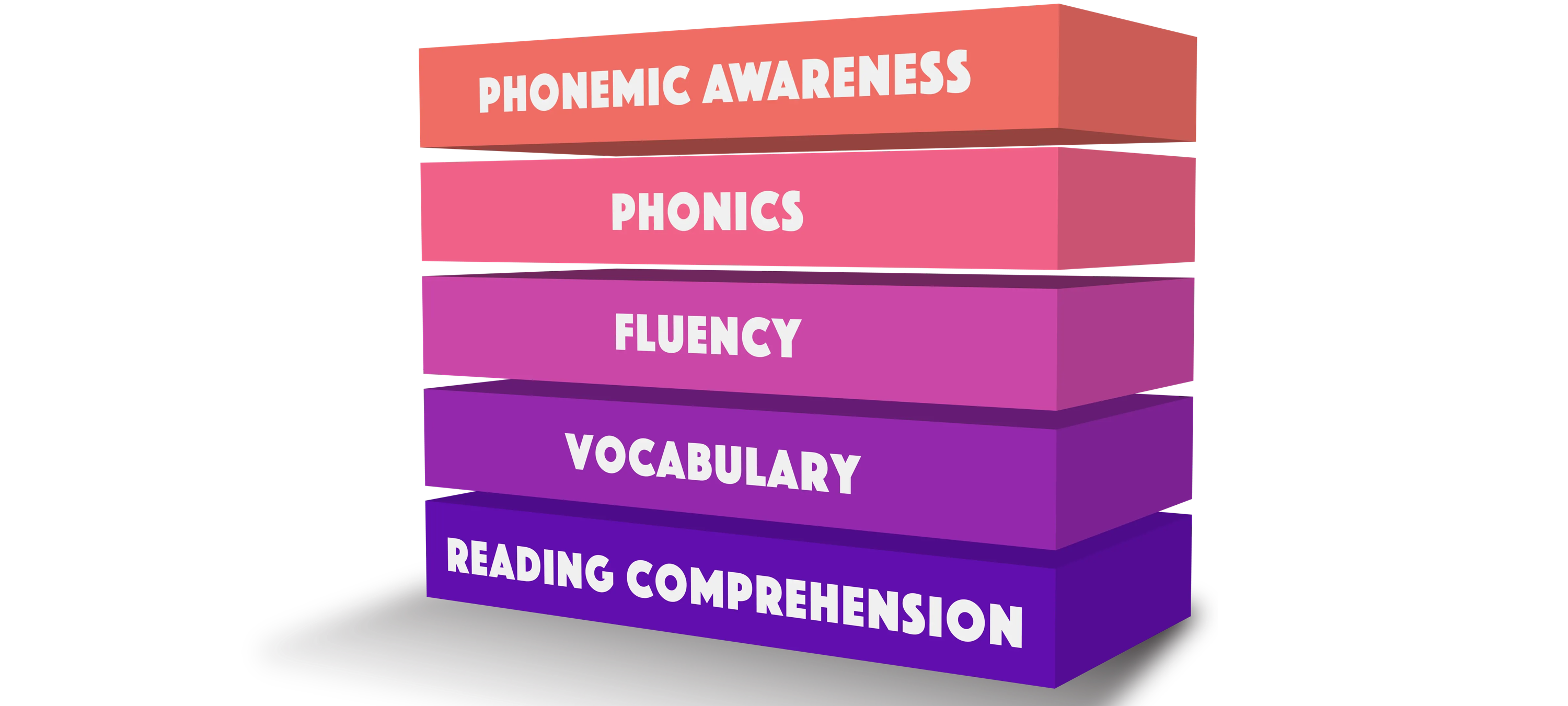 the five building blocks of reading