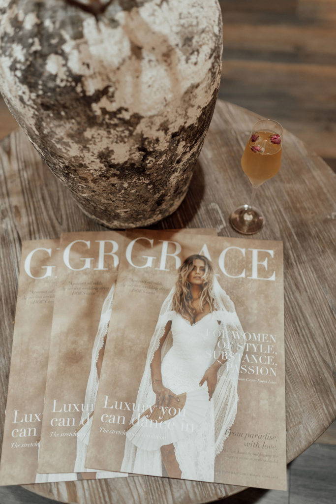 GRACE-Magazine und Sektkurs