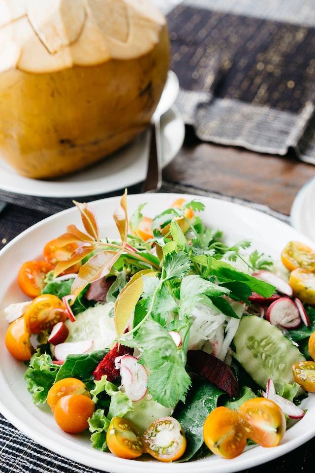 Vegan Protein Summer Salad | Mukha Yoga