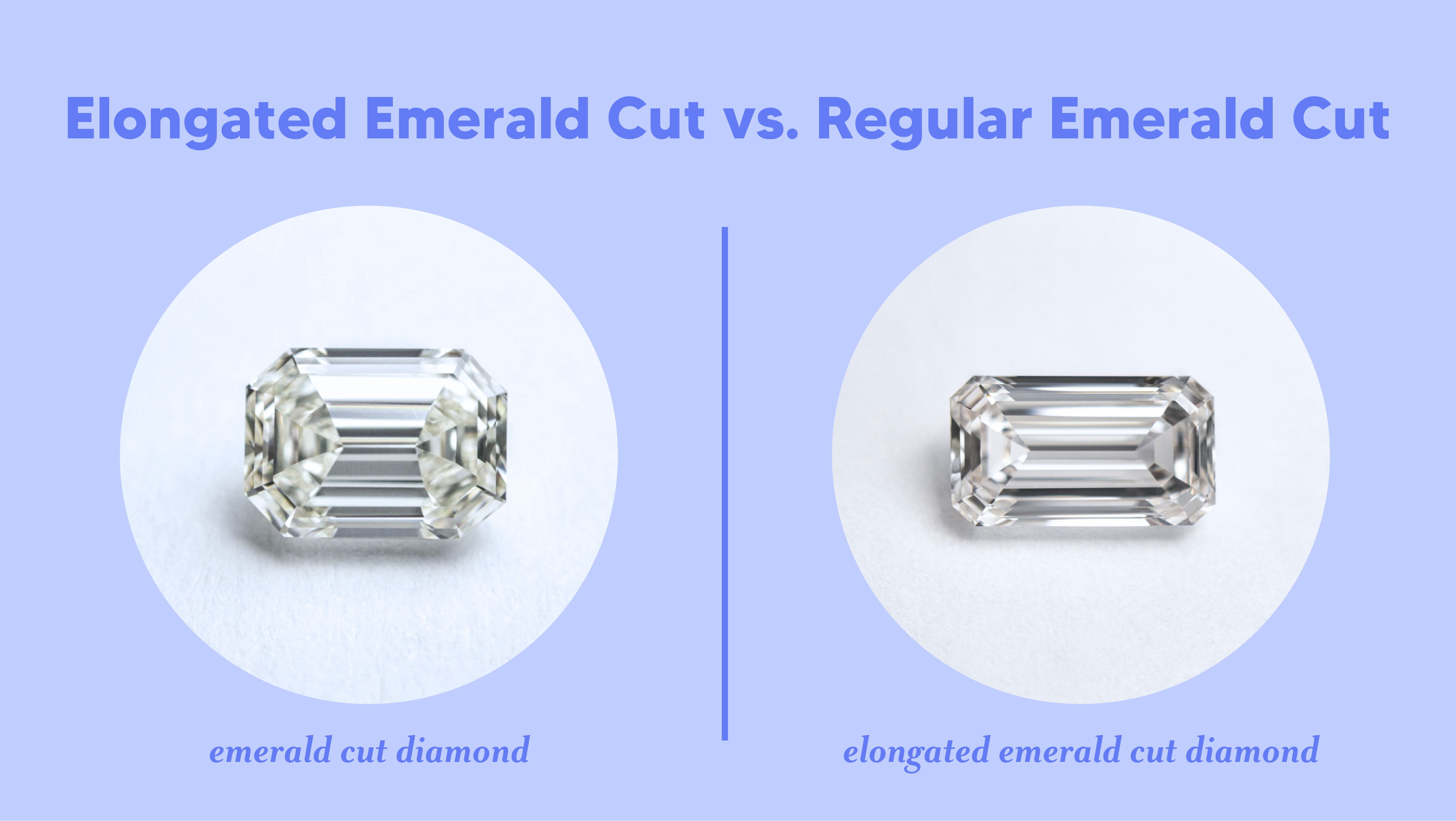 elongated emerald cut diamond vs regular emerald cut diamond.png