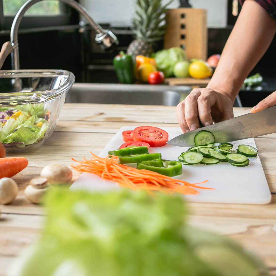 Rainbow salad supporting immunity, energy, and overall wellness