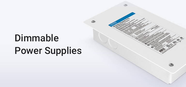 Dimmable LED drivers for LED strip lights