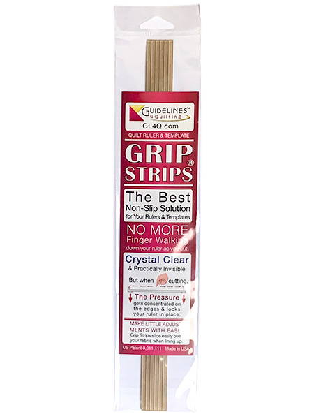 Grip Strips for Quilt Rulers & Templates by Guidelines4Quilting