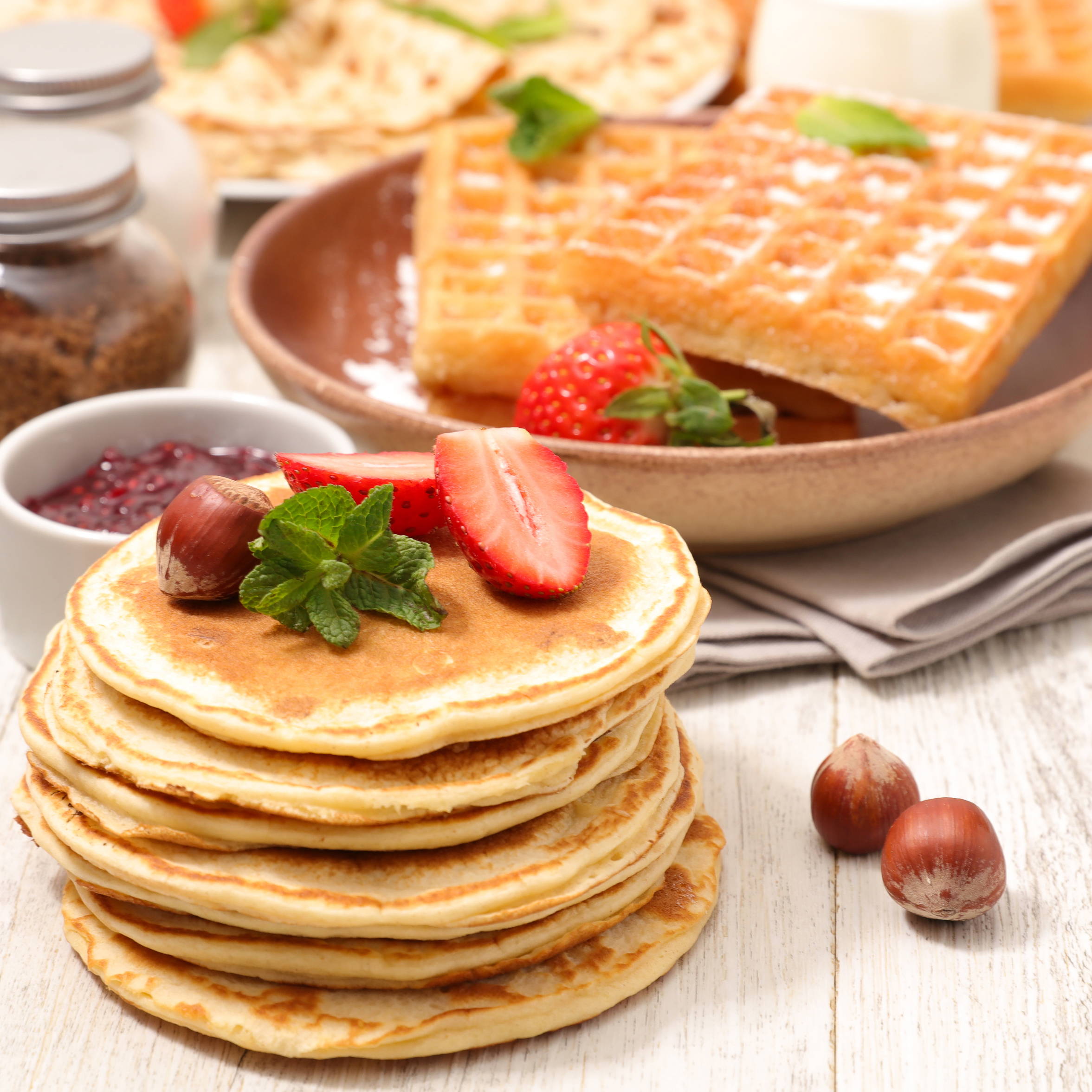 Buttermilk Pancake & Waffle Mix Can, 33 Servings