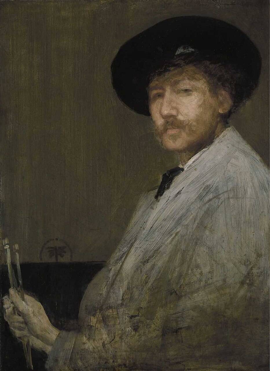 Self Portrait of the artist James Abbott McNeill Whistler