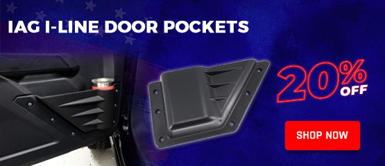 4th of July Sale - IAG I-Line Door Pockets 20% Off 