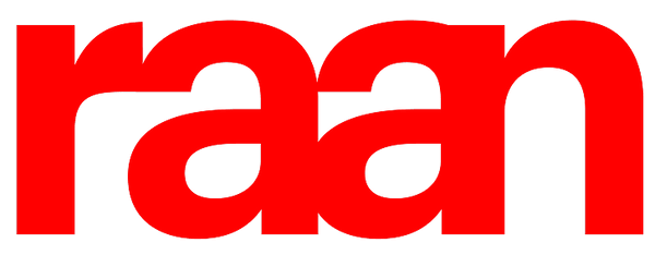 Red text logo that reads 
