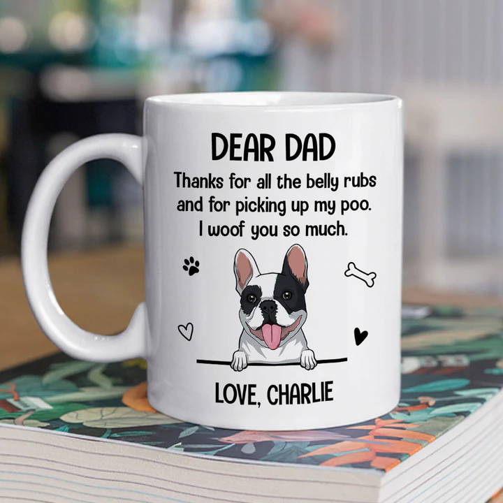 BELLY RUB - PERSONALIZED CUSTOM COLOR CHANGING MUG
