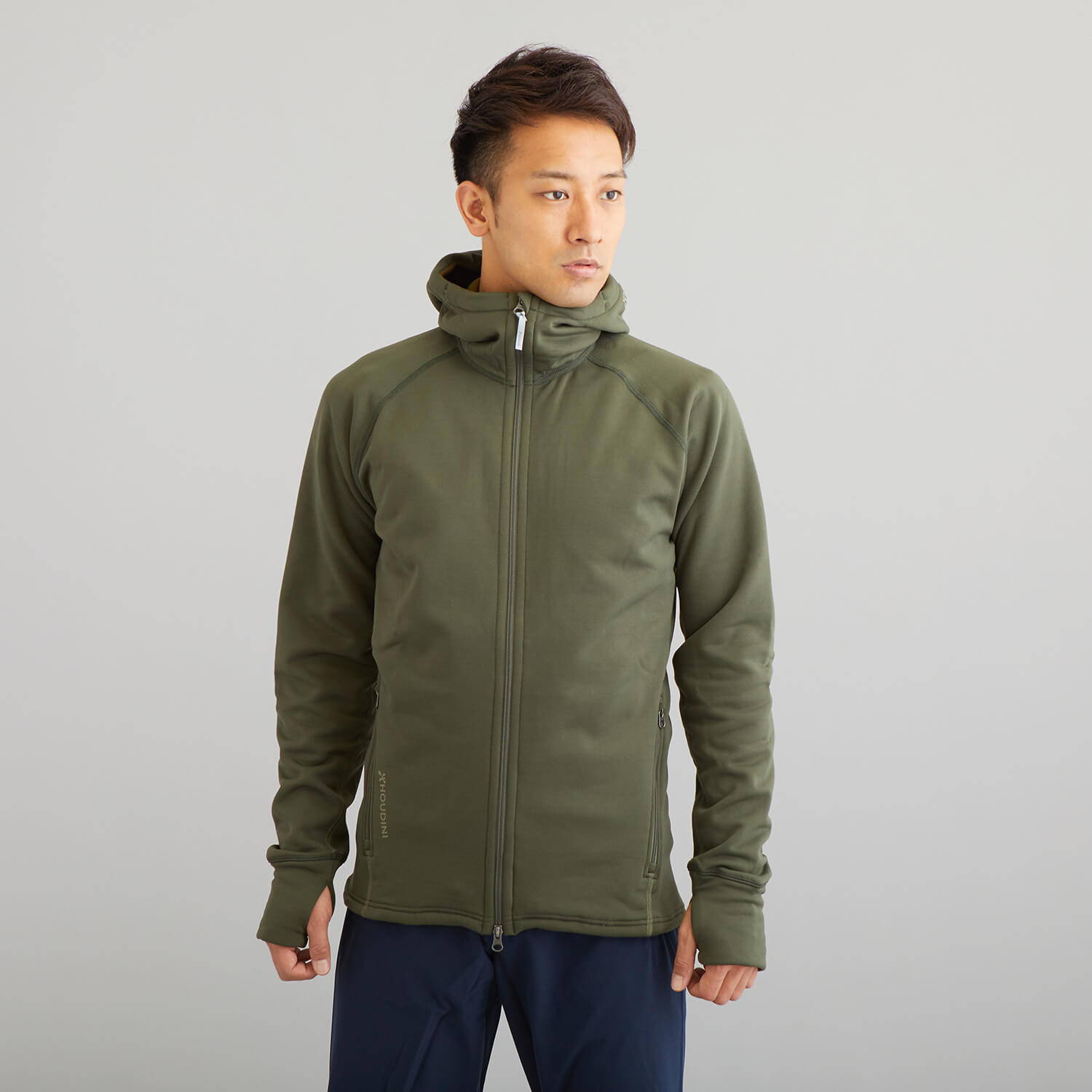 Houdini フーディニ パワーフーディ カーキ Mens Yamap Store ヤマップストア