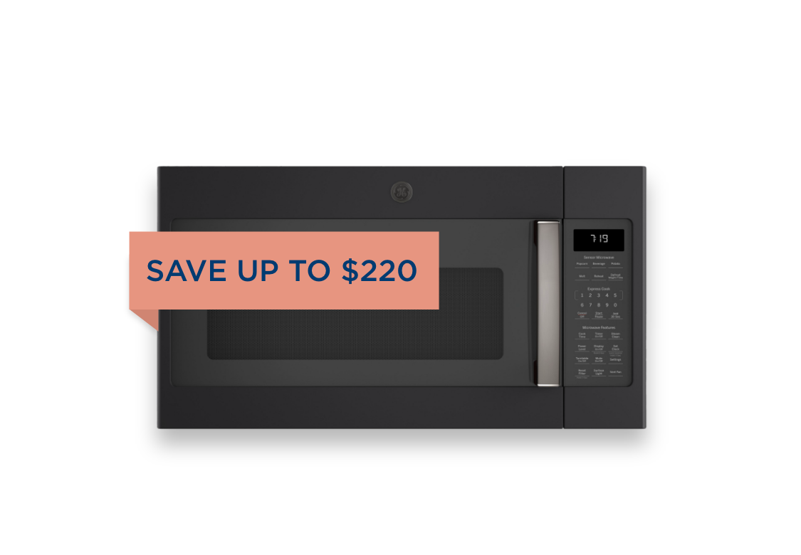 Save up to $220 on select microwaves