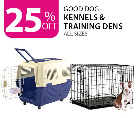 25% off Good Dog Kennels & Training Dens