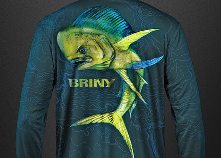 BRINY  Custom fishing shirts & boat shirts to order