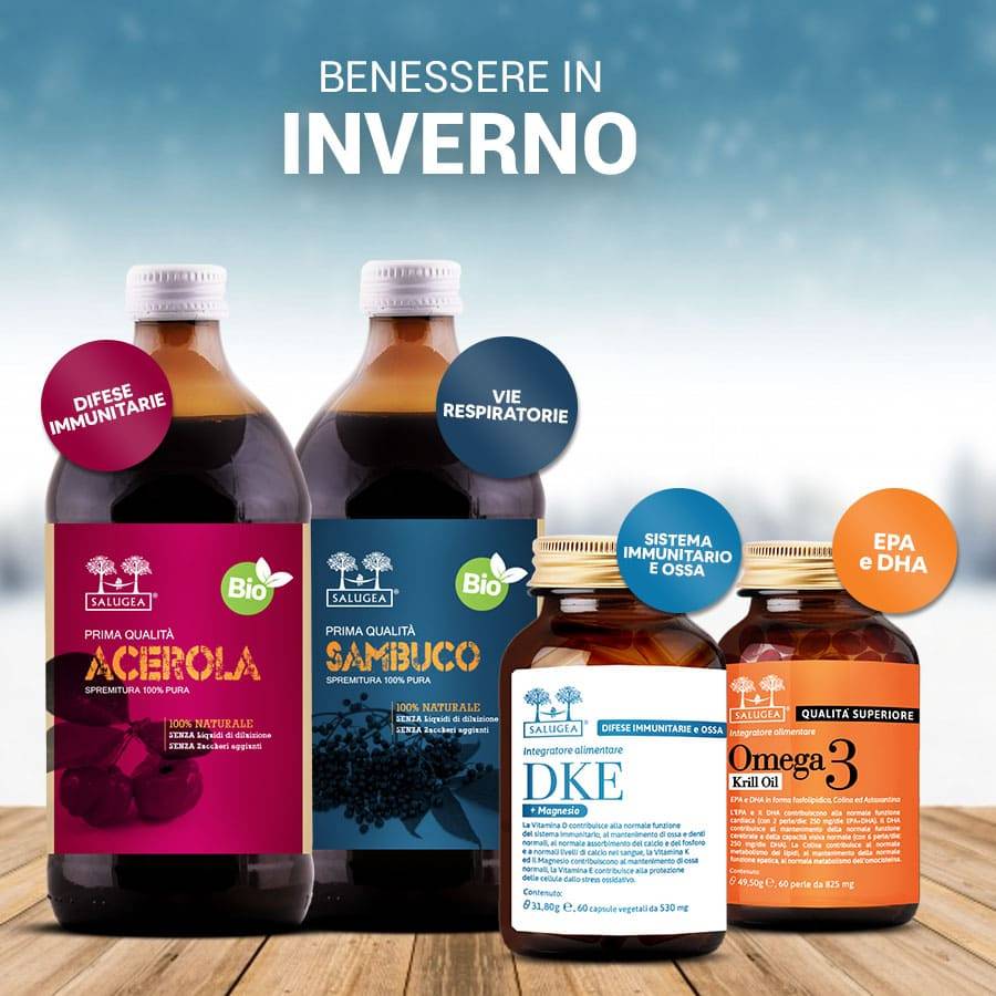 integratori pe l'inverno