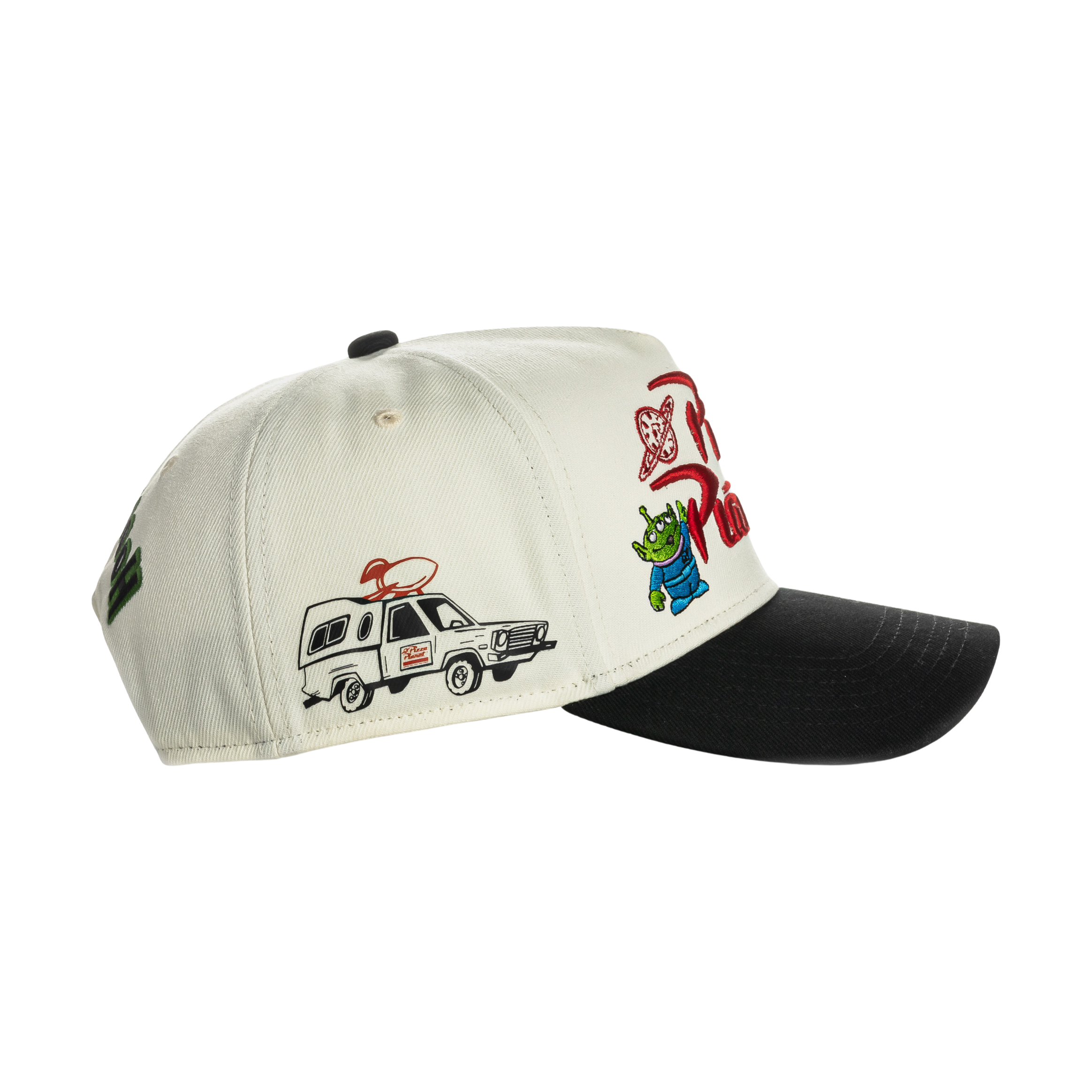 White cap with 