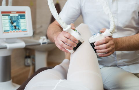 Noninvasive Liposuction Treatment For Body Fat Reduction Using Medical Device In Korea