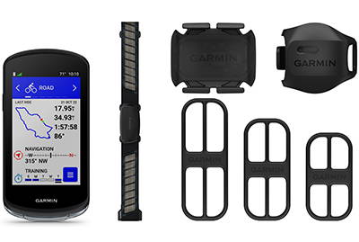Garmin Edge 1040 bundle with speed & cadence sensor and heart rate monitor