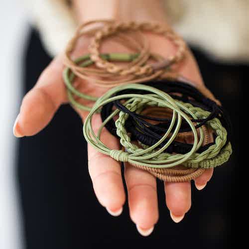 Treasured Tidbits by Tina » Simple, DIY Hair Tie & Bracelet Organizer