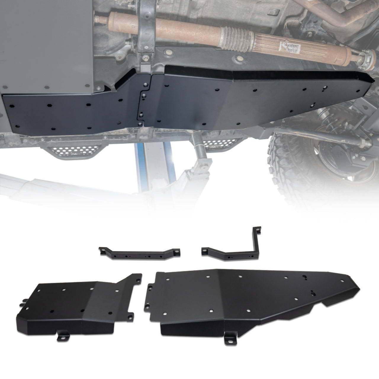 IAG Rock Armor Fuel Tank Skid Plate for 2021+ Four Door Ford Bronco