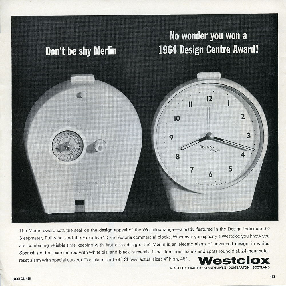 1960s, Westclox Merlin Advert