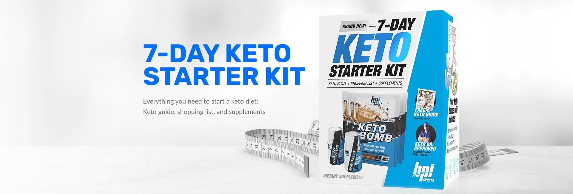 The 7-Day Keto Starter kit, all you need to start your keto diet