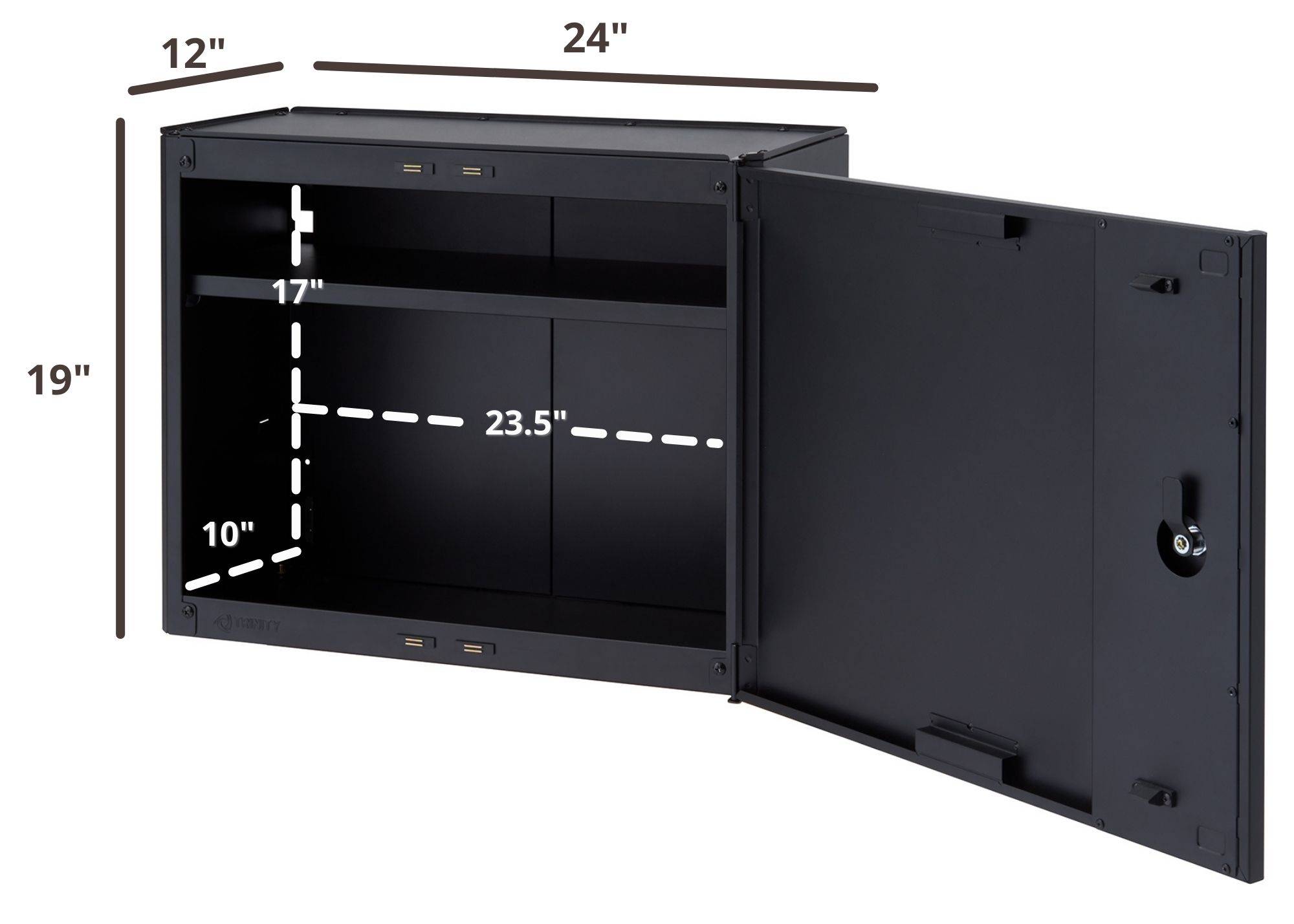 24 inches wide wall cabinet
