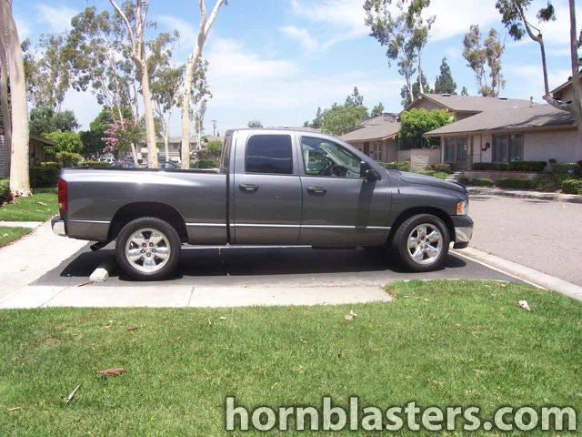 2005 Dodge Ram 1500 Quad Cab with Nathan AirChime K5 train horn install overview