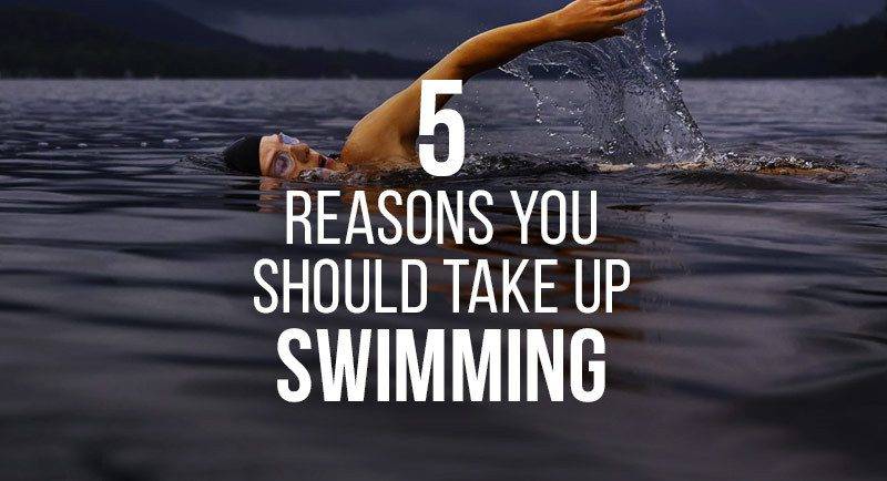 5 Reasons You Should Take Up Swimming Banner