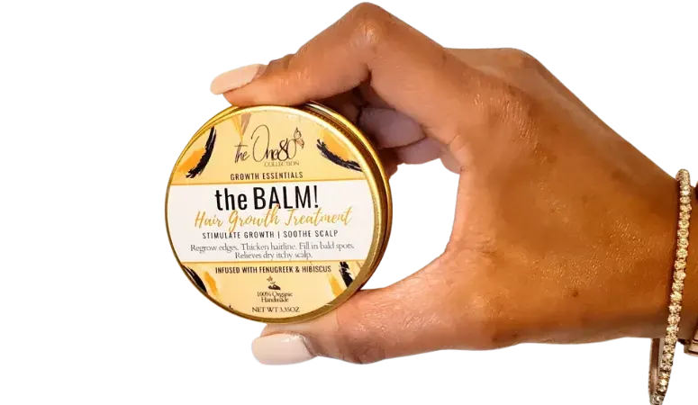 Bald Edges & Thinning Hair Treatment | the BALM! | One80Hair Care –  One80Hair Collection